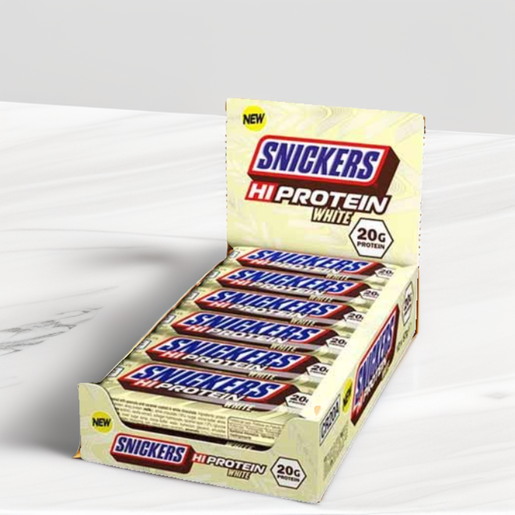 PACK DE 12 BARRES PROTÉINÉES SNICKERS WHITE | MARS PROTEIN