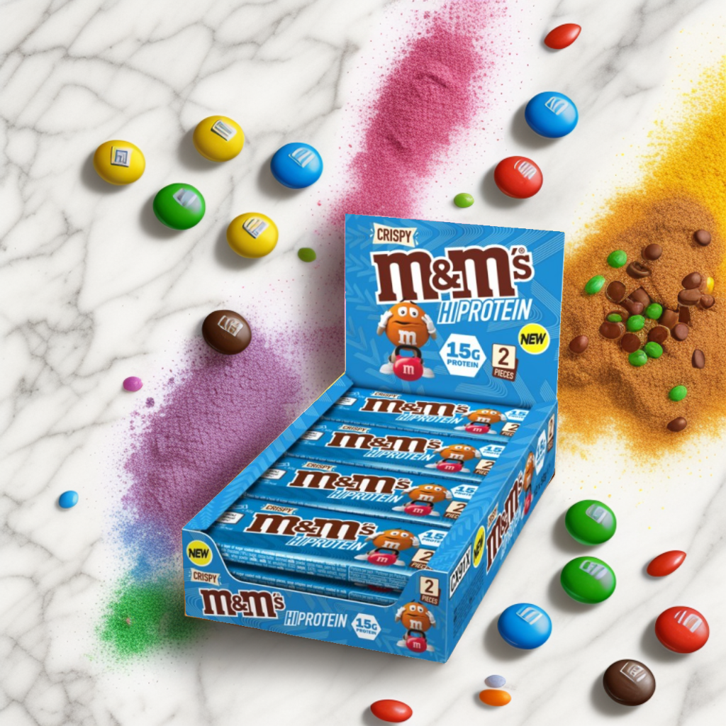 PACK DE 12 BARRES PROTÉINÉES M&M'S CRISPY PROTEIN | MARS PROTEIN